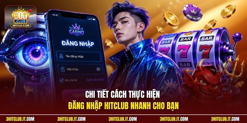Chi tiết cách thực hiện đăng nhập Hitclub nhanh cho bạn