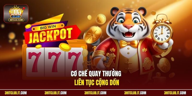 Cơ chế quay thưởng liên tục cộng dồn